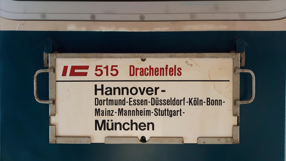 IC 515 Drachenfels Hannover-München